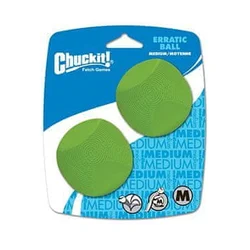 Igrača za pse Chuckit Erratic Ball M 6cm/2ks