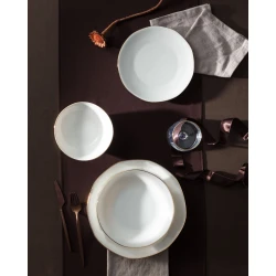Madame Coco Set tanjira za ručavanje Collin, 24 dela, Beli