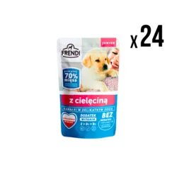 FRENDI Kesica za mlade pse junior teletina 100g x24 komada