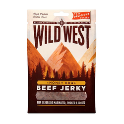 Proteone Beef Jerky (sušena govedina) Honey BBQ 25g - Wild West