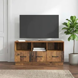 TV ormar Staro drvo 102 x 34,5 x 47 cm Konstruirano drvo