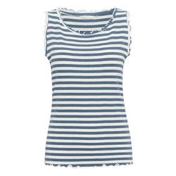 Cream Top CRRibba nebeško modra/off-bela