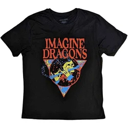 Imagine Dragons Skeleton Flute Black M Majica