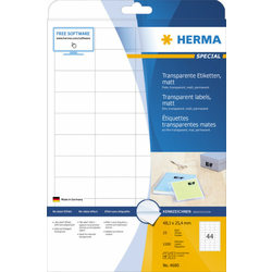 Herma etikete 48X25 A4/44 1/25 transparent ( 02H4680 )