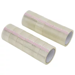 Traka za pakiranje 12 kom prozirna 48 mm x 66 m