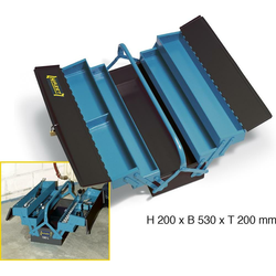 Hazet Metalna kutija za alat, prazna Hazet 190L dimenzije (B x H x T) 530 x 200 x 200 mm