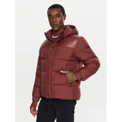 TOMMY HILFIGER Zimska jakna  temno rdeča