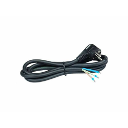 COMMEL Priključni kabl 16A 250V 3500W crni 1/5m H05RR-F 3G2/5 C0631