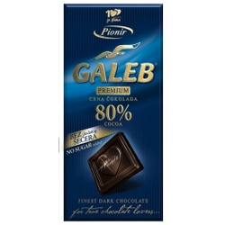 Galeb Crna čokolda, Bez dodatkog šećera, 100g