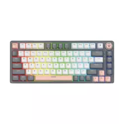 FANTECH Mehanička tastatura Gaming MK913 RGB Atom PRO83 Wireless Saturn (Crveni switch)