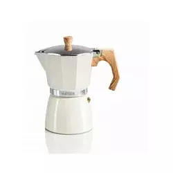HAEGER CP-06A.010A Džezva za espresso kafu, 6 šoljica, 300ML, bež