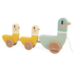 janod lesena igrača na vrvici ducks