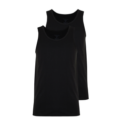 Trendyol Black Basic 2-Pack Underwear Undershirt