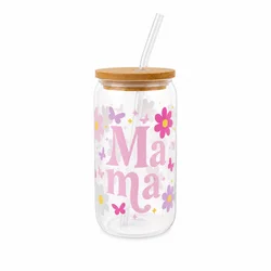 Be cute staklena čaša ,,Mama 500ml