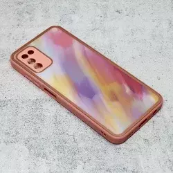 TELEMPIRE Maska za telefon Candy Marble za Samsung A037G Galaxy A03s (EU) kajsija