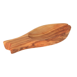 AtmoWood Skleda iz oljčnega lesa - riba