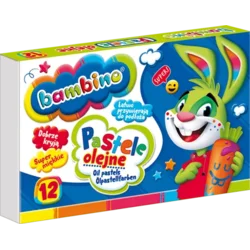 St.Majewski Oljni pasteli BAMBINO 12 barv