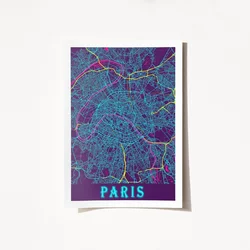 Wallity Poster Paris-2059, 50x70 cm