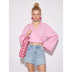 Bianco Lucci Bluza rosé