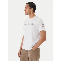 Reebok Majica Harley RK25569CCM Bela Regular Fit