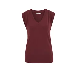 WE Fashion Top  temno rdeča