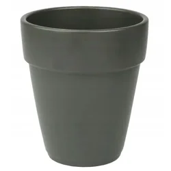 Cermax Keramični lonček za orhideje, antracit, 13 cm