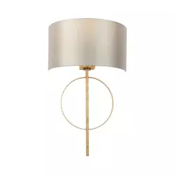 Endon 95210 - Zidna lampa 1xE27/10W/230V siva/mesing