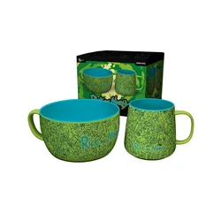 Gift Set AbyStyle - Rick And Morty - Pattern - Činija i Šolja