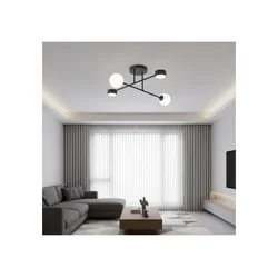 Plafonski luster HOLON 2xG9/8W/230V + 2xGX53/12W crni