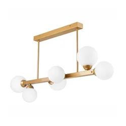 Luster na šipci ASTRO 6xG9/5W/230V zlatni