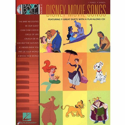 DISNEY MOVIE SONGS 4HANDS DUETS+CD