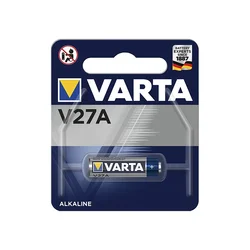 VARTA Electronics V27A/LR27, 12V, ALKALNA Baterija, Pakovanje 1kom