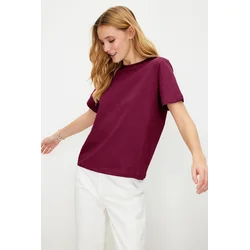 Trendyol Milla Ženska majica TWOSS23TS00000, Bordo