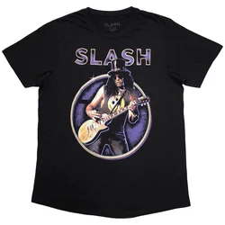 Slash Purple Circle Black L Majica