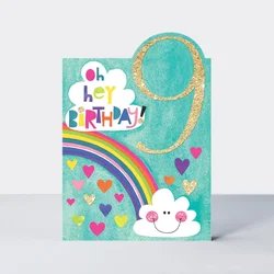 Rachel Ellen Čestitka za 9. rođendan Oh hey Birthday
