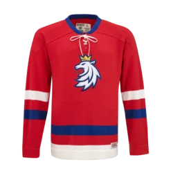 Moški pulover CCM FLAG VINTAGE SWEATER TEAM CZECH Red S