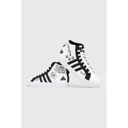Adidas Muške patike Bravada 2.0 Mid, Belo-crne