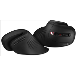 CONNECT IT CMO-2900-BK - Ergonomski bežični miš, 800/1200/1600 DPI, napajanje 1xAA, crna
