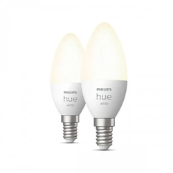 SET 2x LED prigušiva sijalica Philips Hue WHITE E14/5,5W/230V 2700K