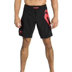 Venum Light 5.0 Fight Shorts, Black/Red - S