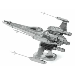 Metal Earth 3D metalna maketa STAR WARS EP 7 PD X-Wing Fighter, Srebrne boje