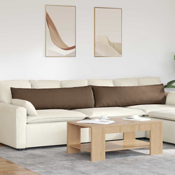 Jastučići za sofu 2 pcs Smeđa 145 x 40 cm tkanina