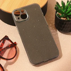 Maska za mobilni telefon iPhone 15 SPARKLE DUST, Crna