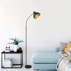 Opviq Podna lampa Varzan-10855-US, 162 cm, E27, Crna