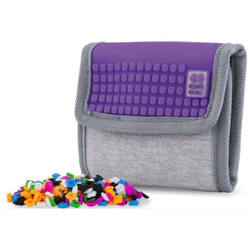 PIXIE CREW denarnica SIVA/VIOLETNA