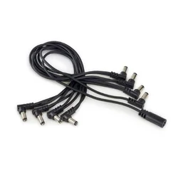 RockBoard Flat Daisy Chain Cable, 8 Outputs, angled