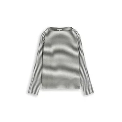 TOM TAILOR Majica kaki/bela