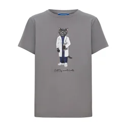 Cat e Lolette Majica Doctor Cat siva