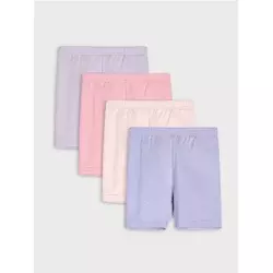 Sinsay - Kratke helanke 4 pakovanja - pastelno roze