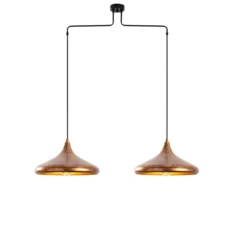 Opviq Visilica Barek, 100x35x132cm, Bronzana